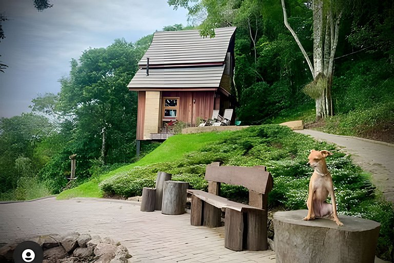 Cabana da Fada com vista espetacular Gramado
