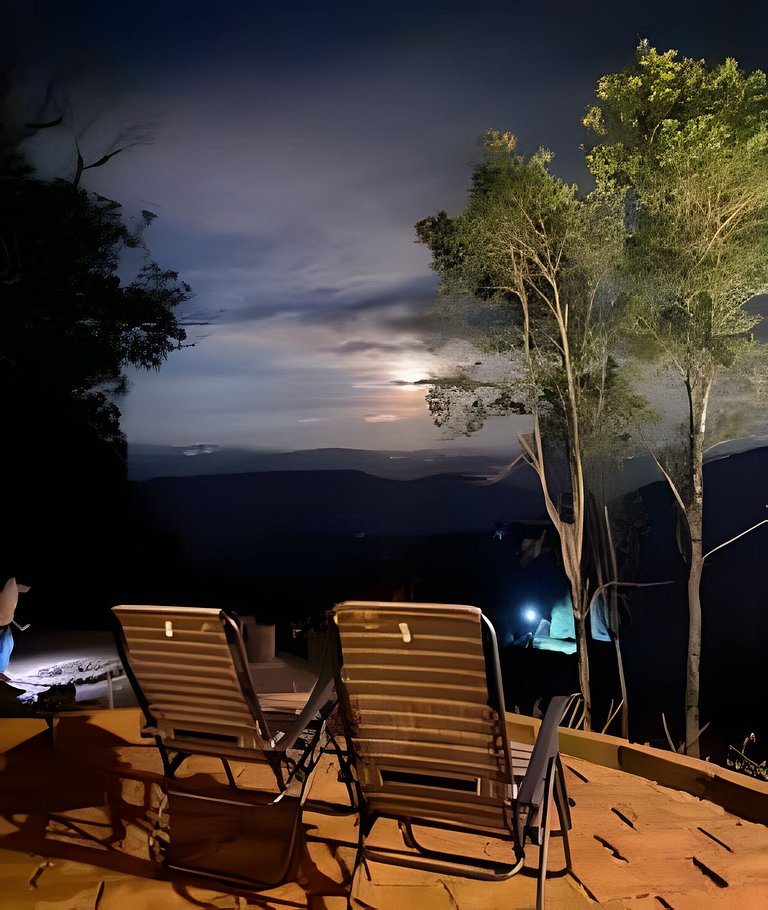 Cabana da Fada com vista espetacular Gramado