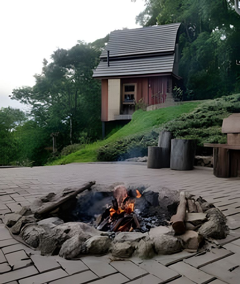 Cabana da Fada com vista espetacular Gramado
