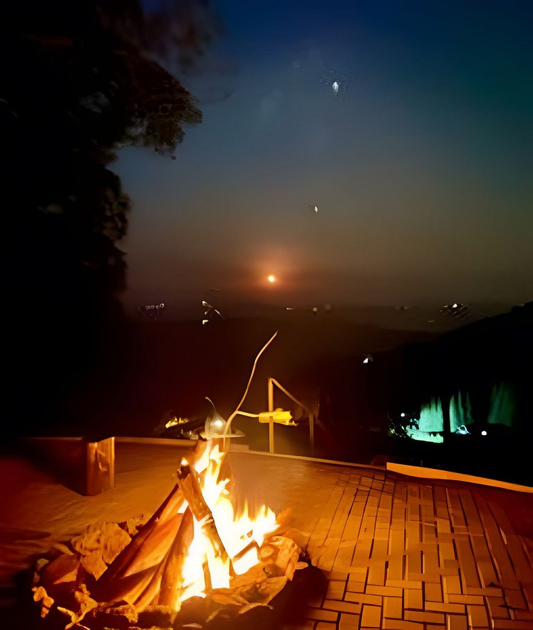 Cabana da Fada com vista espetacular Gramado