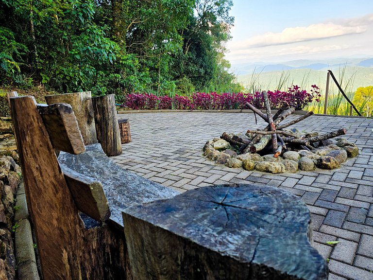 Cabana da Fada com vista espetacular Gramado