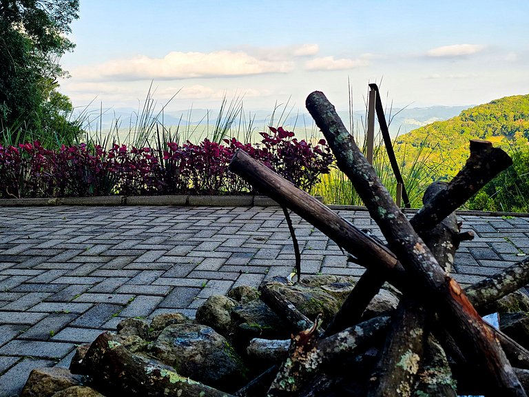 Cabana da Fada com vista espetacular Gramado