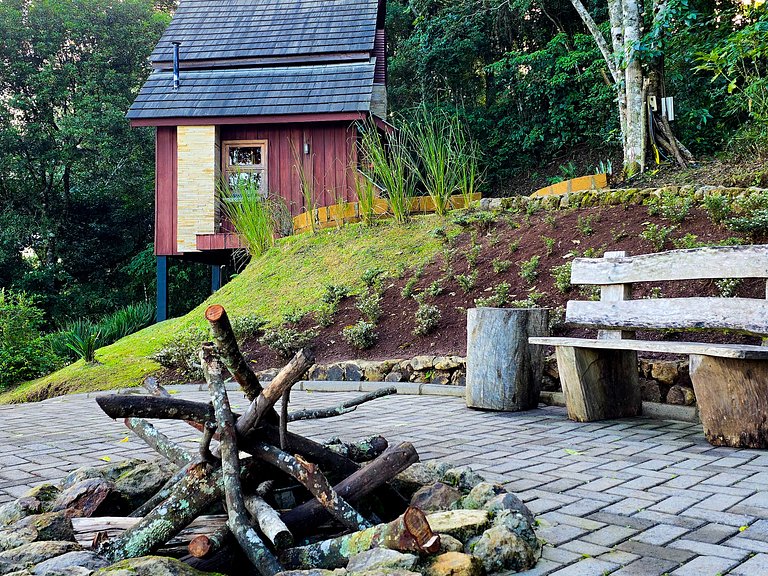 Cabana da Fada com vista espetacular Gramado