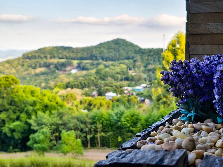 Cabana da Fada com vista espetacular Gramado