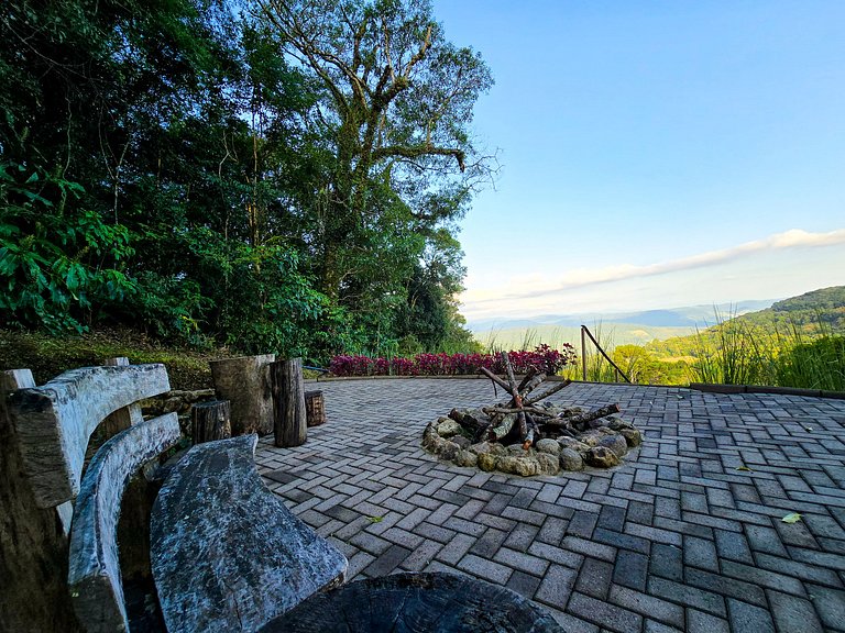 Cabana da Fada com vista espetacular Gramado