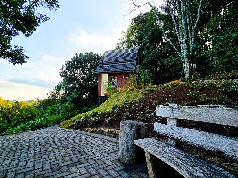 Cabana da Fada com vista espetacular Gramado