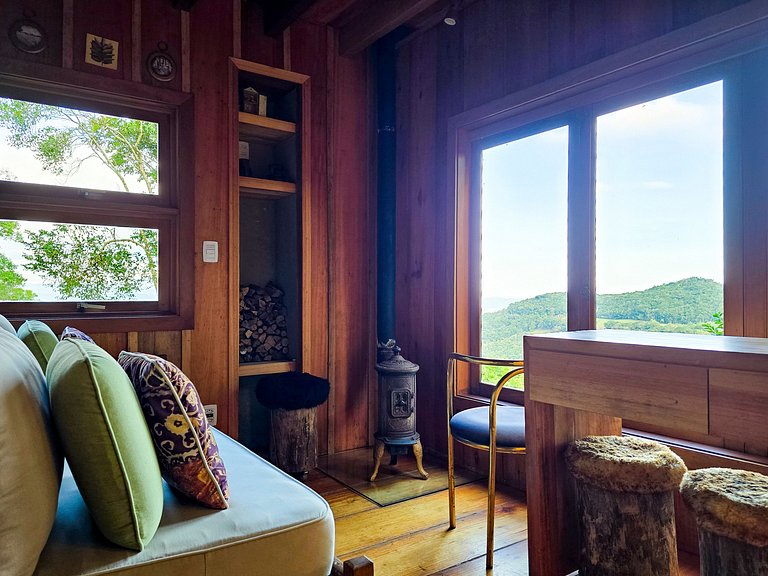Cabana da Fada com vista espetacular Gramado