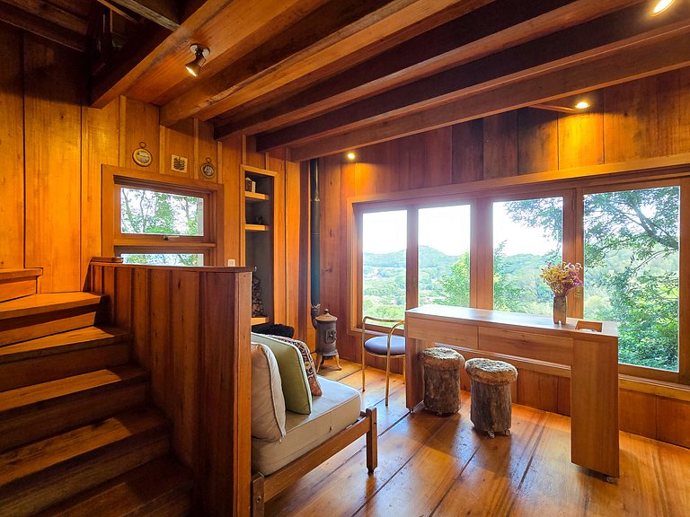 Cabana da Fada com vista espetacular Gramado