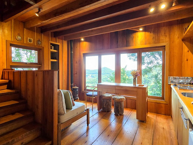 Cabana da Fada com vista espetacular Gramado