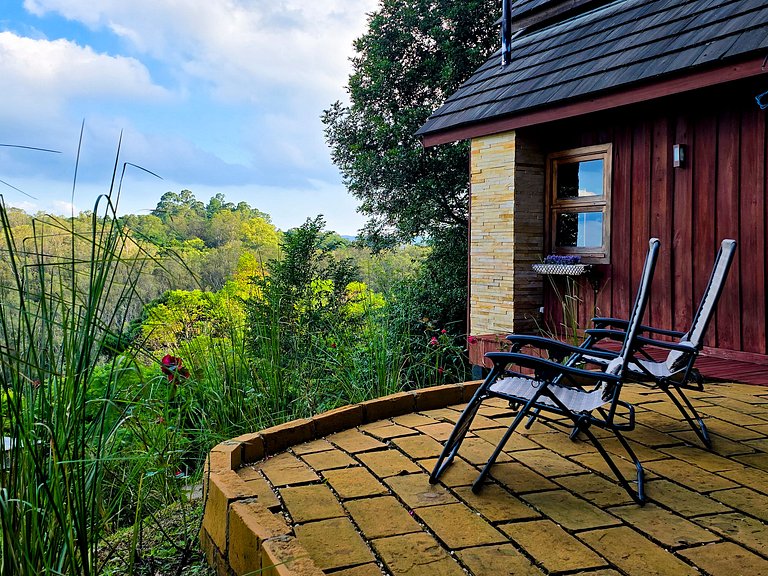 Cabana da Fada com vista espetacular Gramado