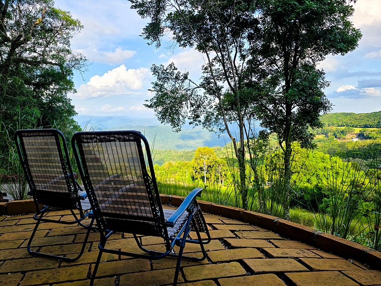 Cabana da Fada com vista espetacular Gramado