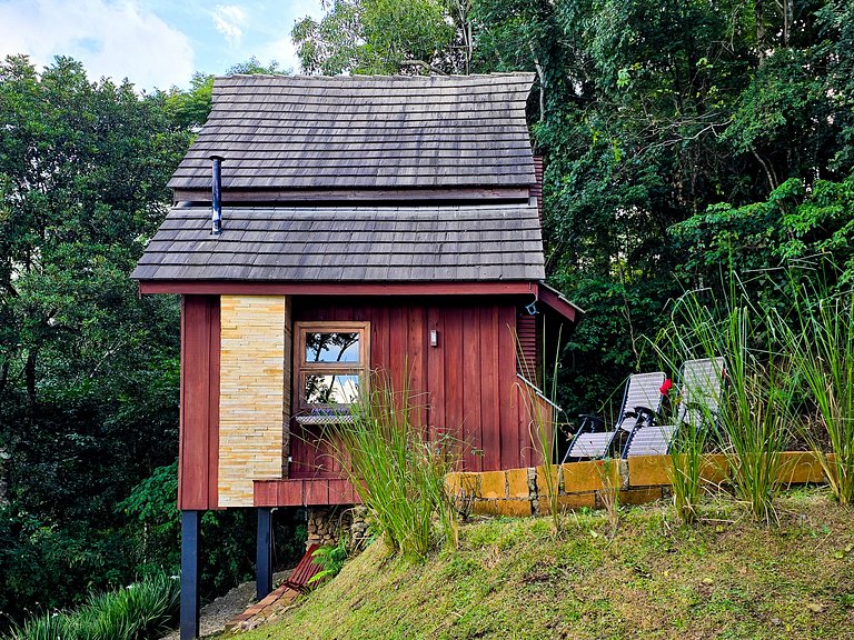 Cabana da Fada com vista espetacular Gramado