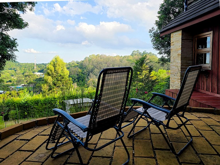 Cabana da Fada com vista espetacular Gramado