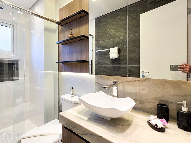 Duas suítes com piscina e requinte em Gramado