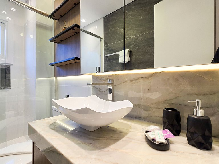 Duas suítes com piscina e requinte em Gramado