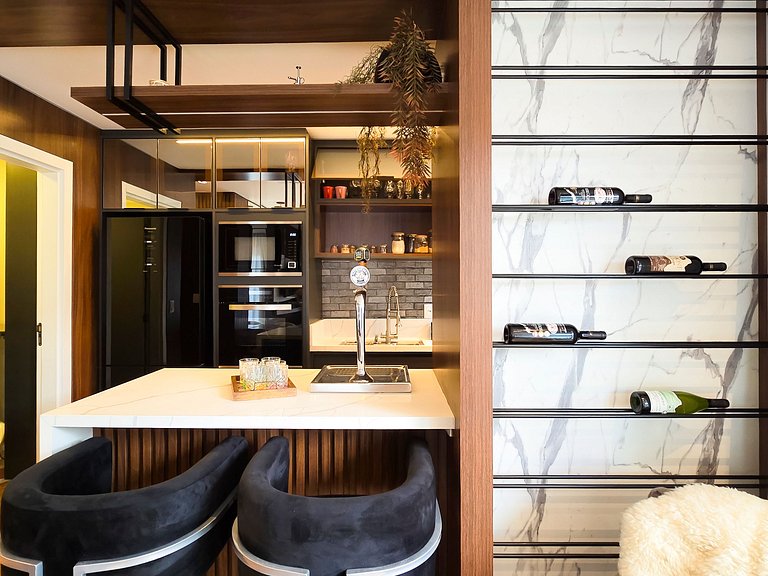 Duas suítes com piscina e requinte em Gramado