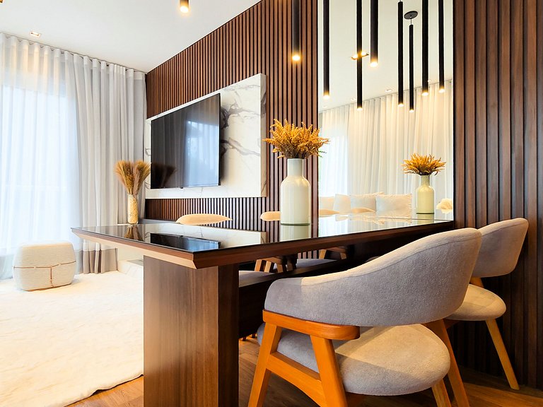 Duas suítes com piscina e requinte em Gramado