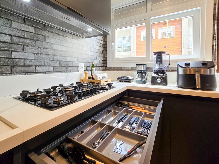 Duas suítes com piscina e requinte em Gramado